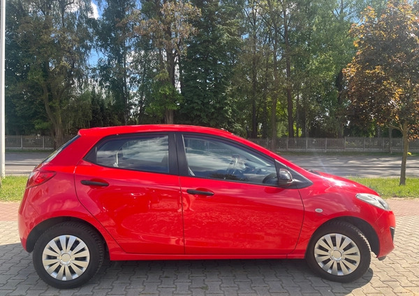 Mazda 2 cena 19900 przebieg: 158000, rok produkcji 2012 z Jarocin małe 277